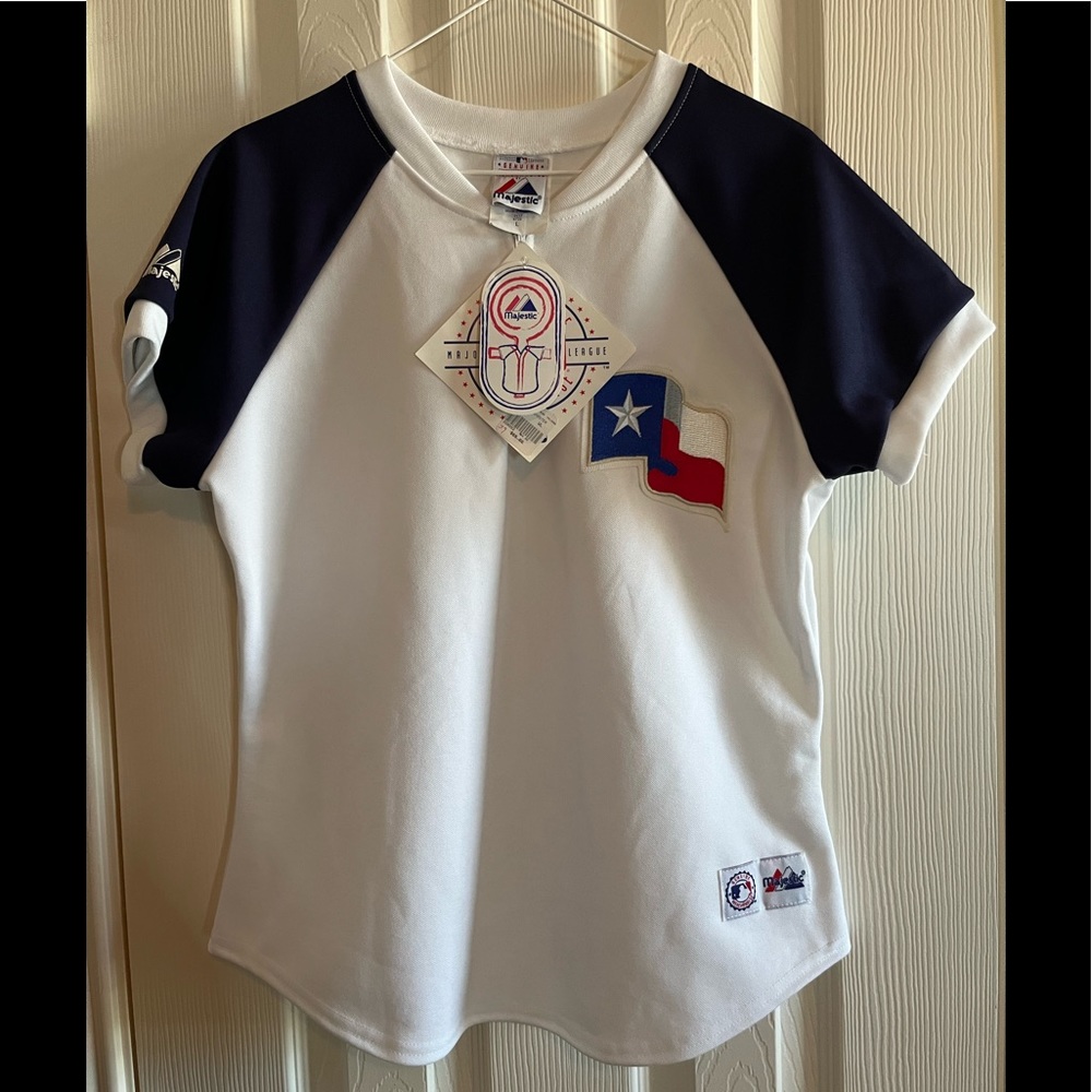 Texas Rangers Women’s Jersey, Size L